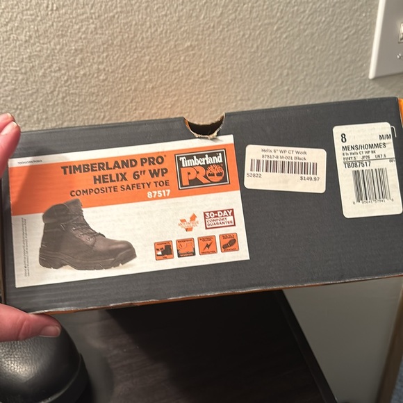 Timberland pro Helix 6” composite safety toe work boot - Picture 11 of 13